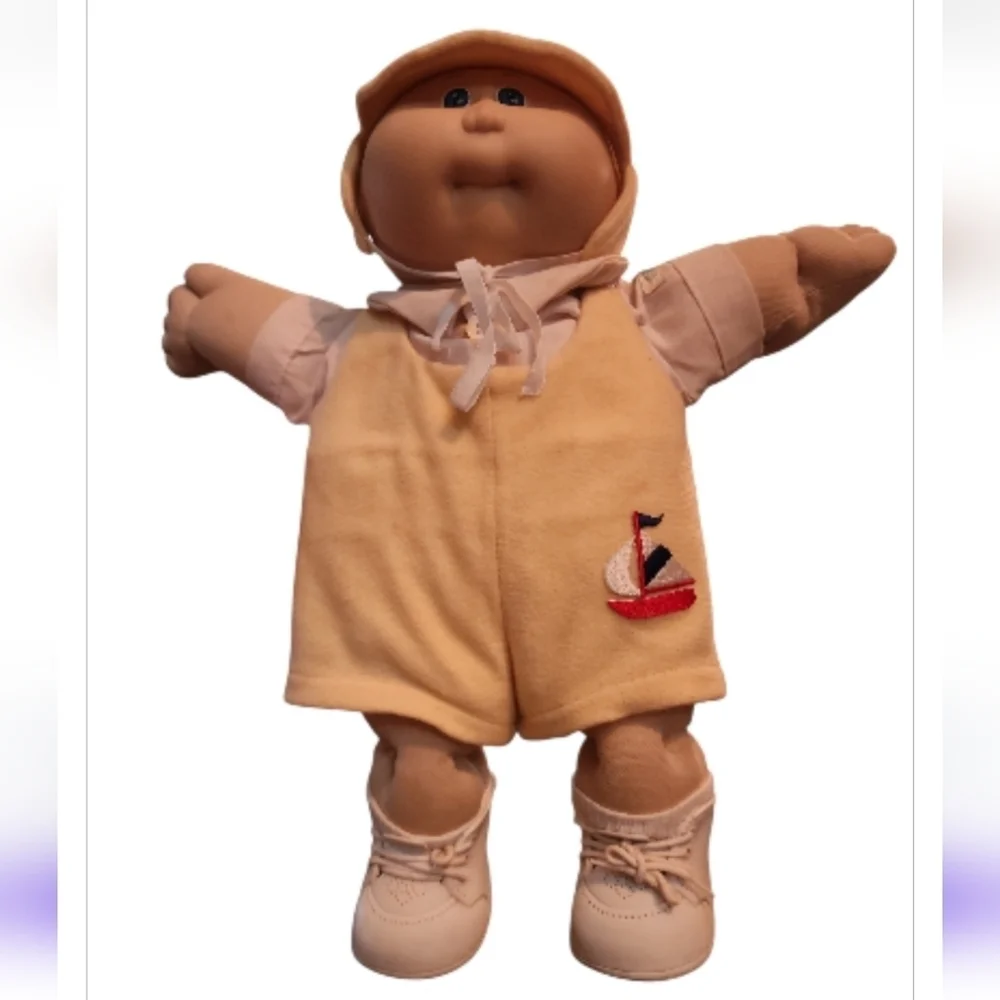 Vintage 1982 Cabbage Patch Kids Preemie Doll Xavier Roberts Blue Signature - Picture 2 of 14